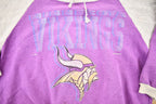 Vintage 1992 Minnesota Vikings NFL Hoodie Sweatshirt Men's L