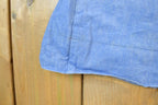 Vintage 1960s Bell Bottom Denim Jeans Size 24 x 34 Made In USA
