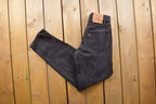 Vintage 1990s Levi's 550 Red Tab Black Denim Jeans Size 28 x 32