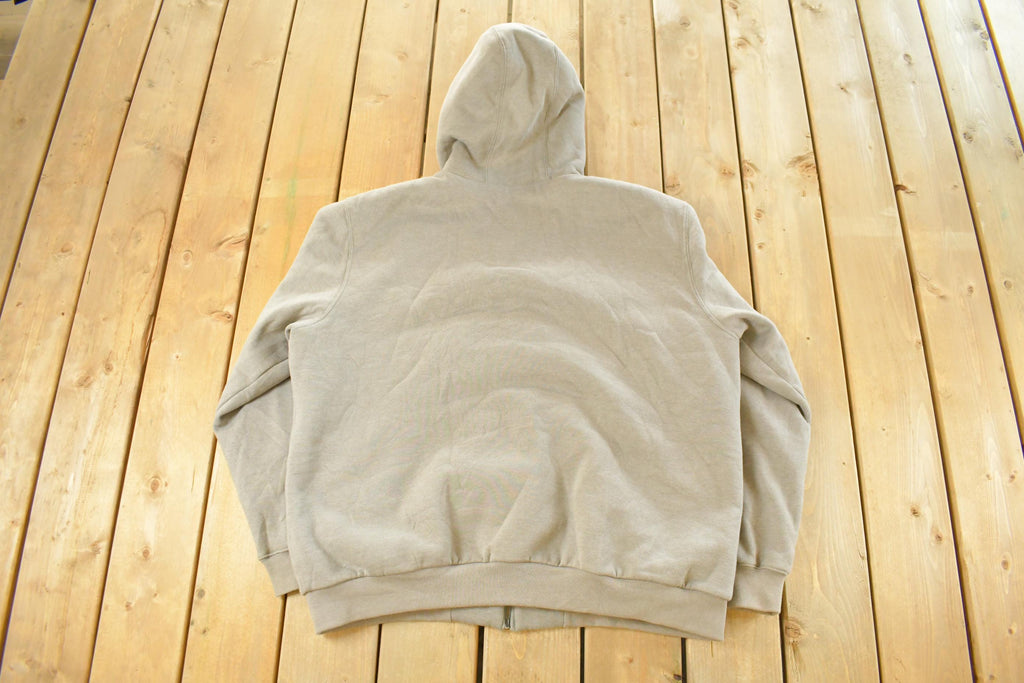 Vintage Y2K Carhartt Full Zip Fleece Lined Hoodie Sweatshirt Men's XL