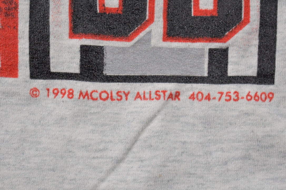 Vintage 1988 Atlanta Jamal Anderson Dirty Bird NFL T-Shirt