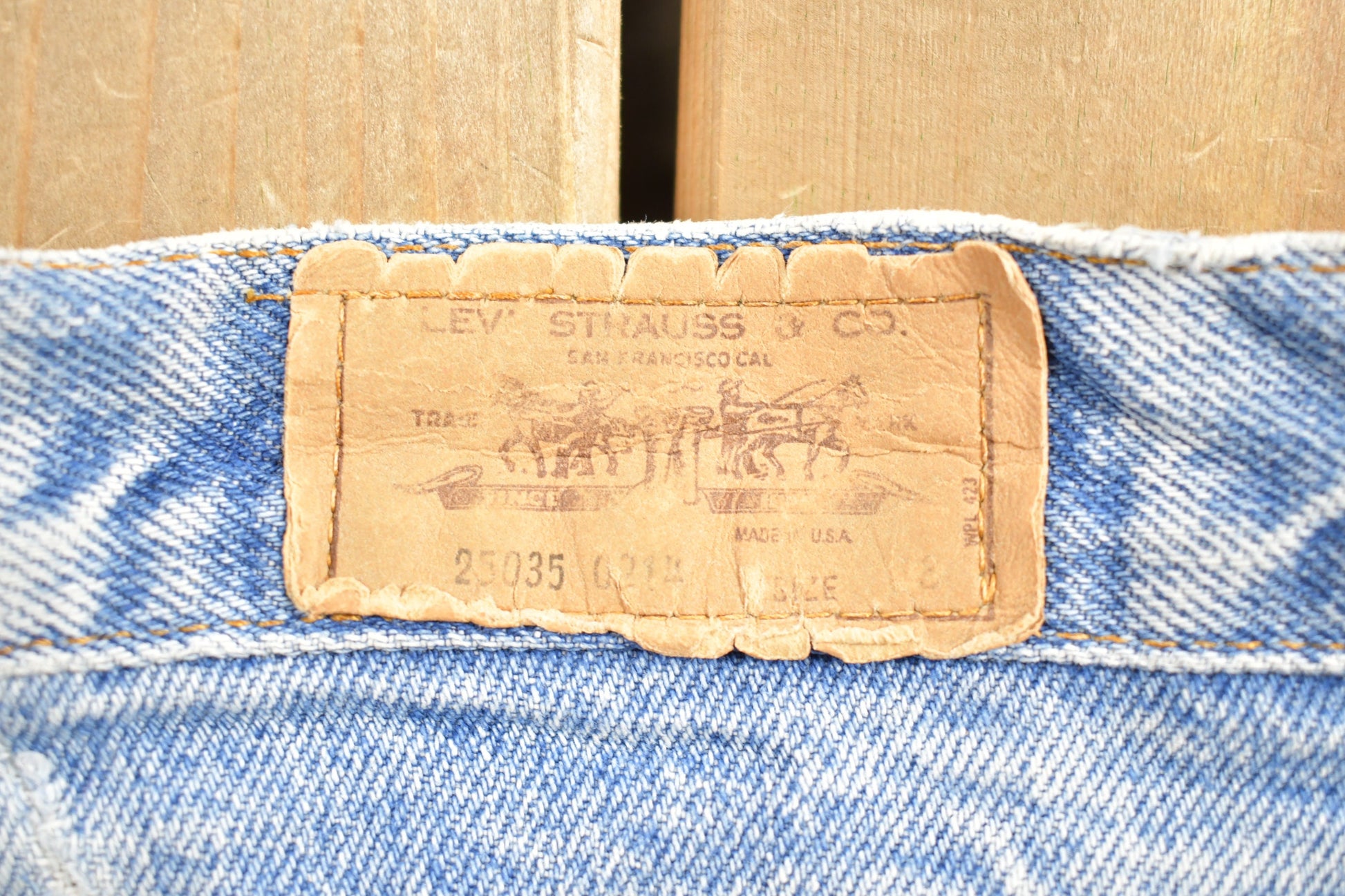 Vintage 1980s Levi's Orange Tab Womens Size 33 x 31.5