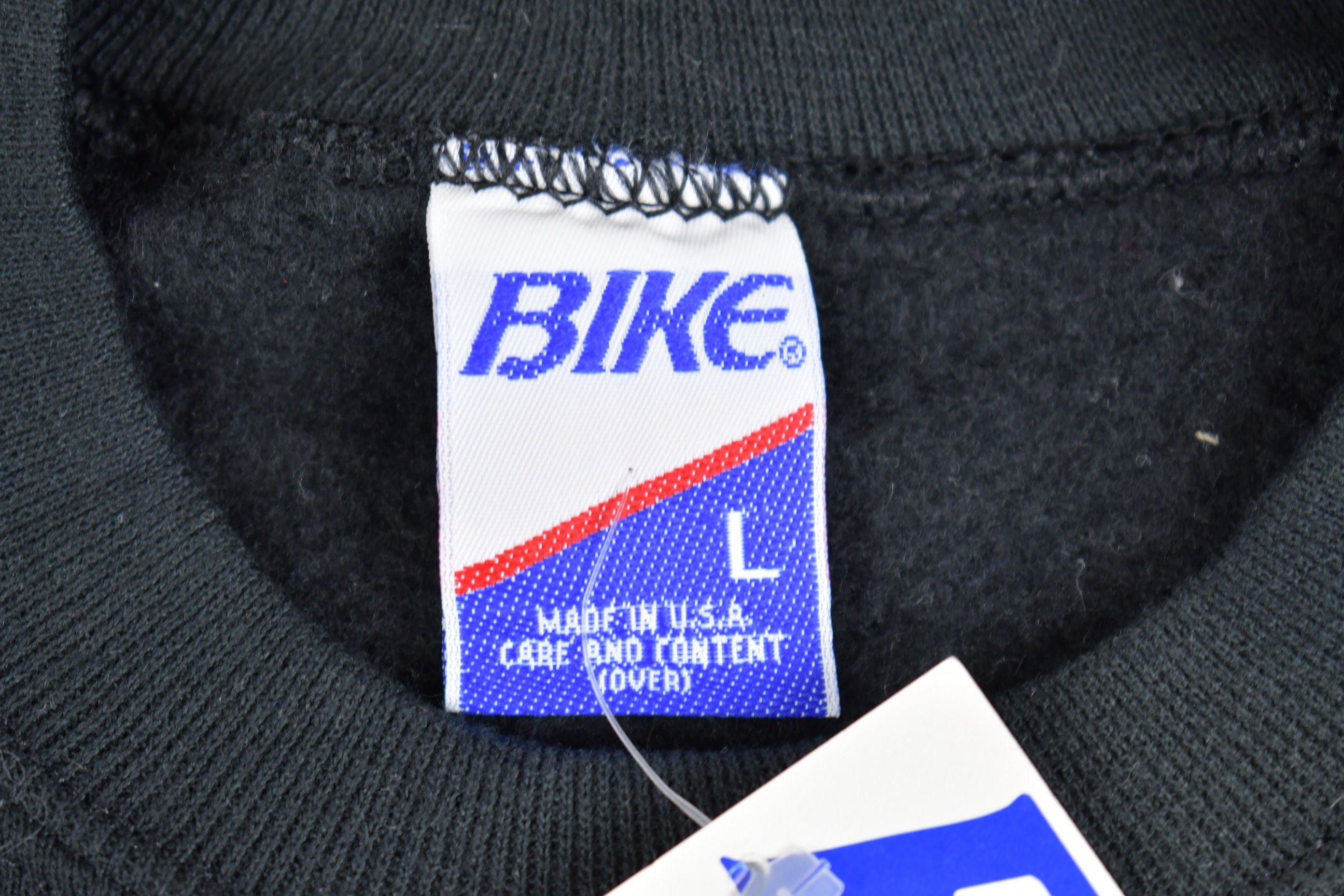 Vintage 1990's Bike Deadstock Blank Crewneck Sweatshirt