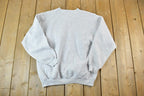 Vintage 1990s Hawaii Embroidered Floral Souvenir Crewneck Sweatshirt Made In USA