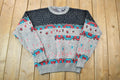 Vintage 1990s North Country Knit Crewneck Sweater