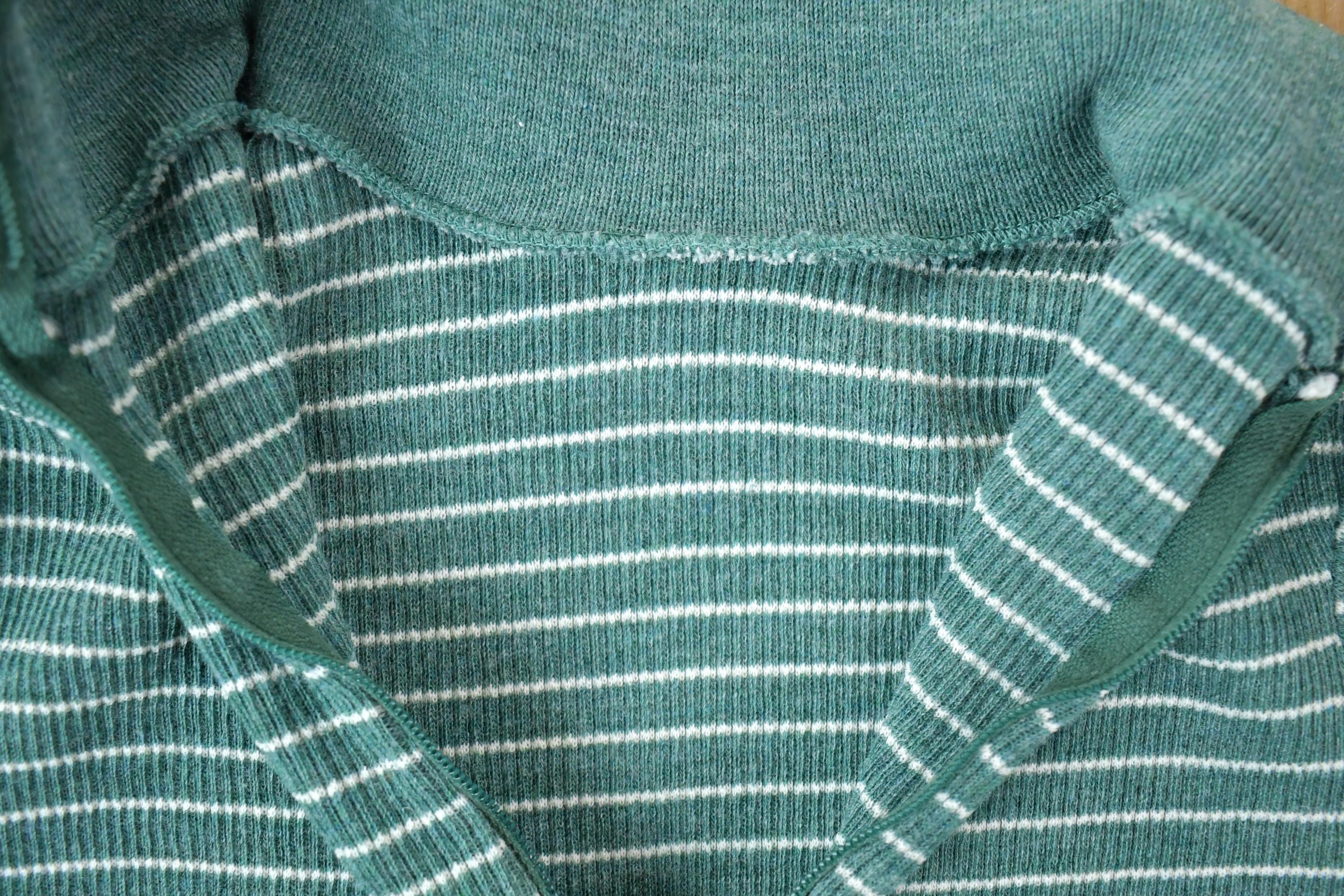 Vintage 1990s Knit Turtleneck Quarter Zip Sweater / 90s Crewneck / Made In USA / Preppy