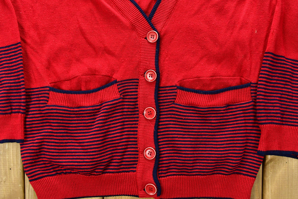 Vintage 1990s Hollywood & Vine Knitted Cardigan Sweater
