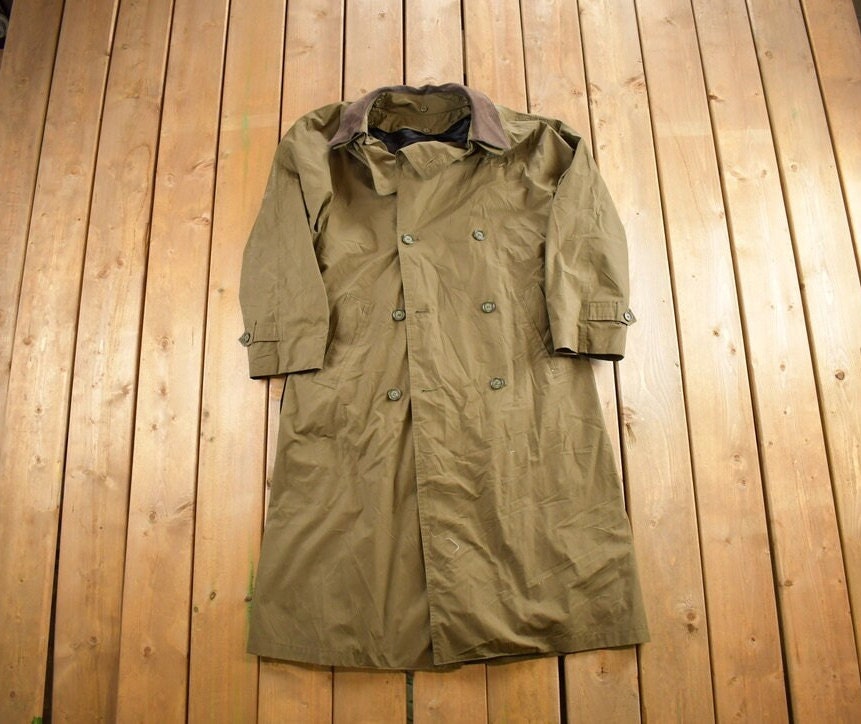 Vintage 1990s London Fog Full Length Jacket Lined