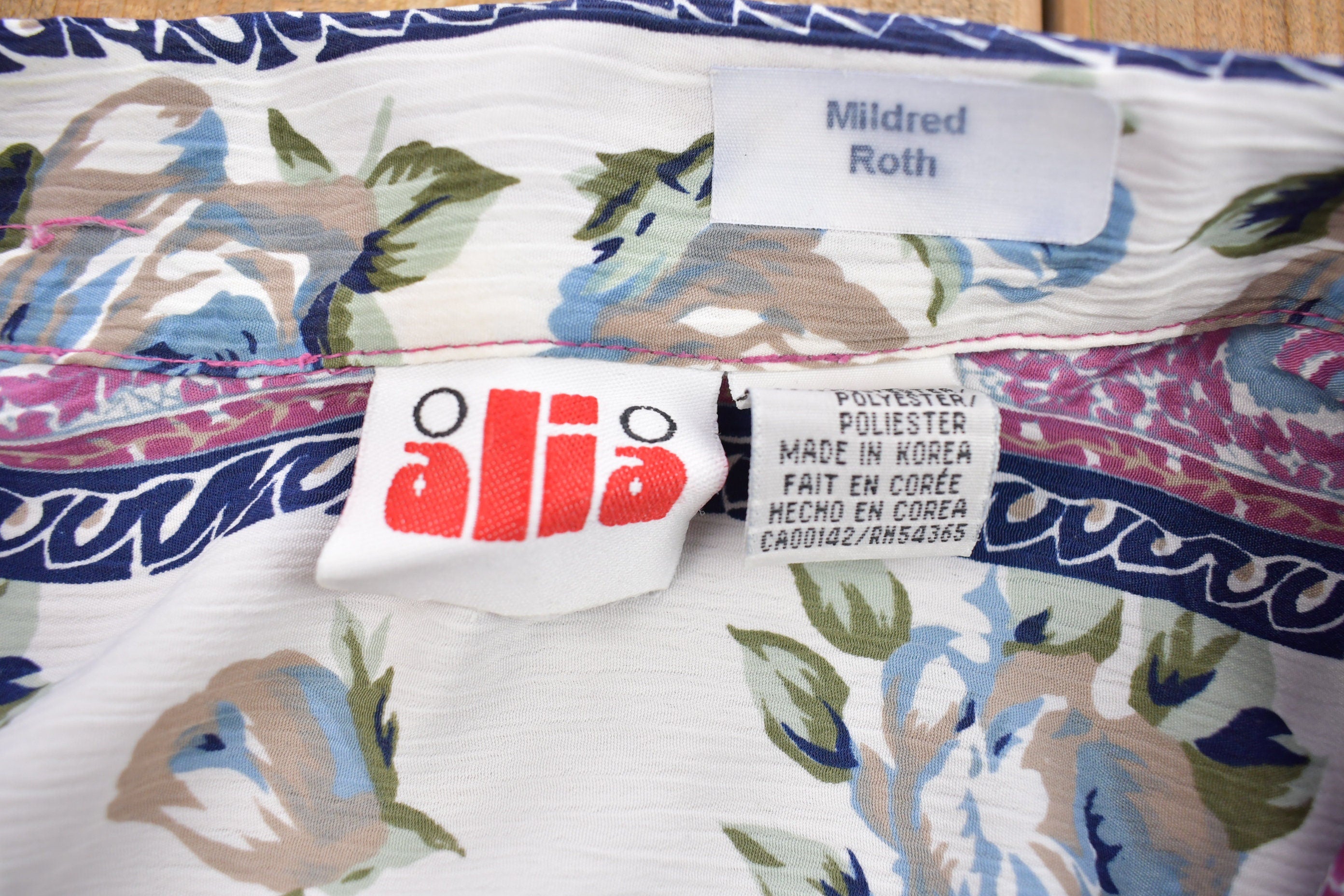Vintage 1990s Alia Button Up Shirt