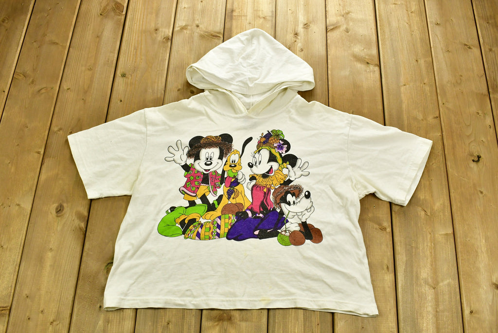 Vintage 1990'S Mickey Unlimited Hooded T-Shirt
