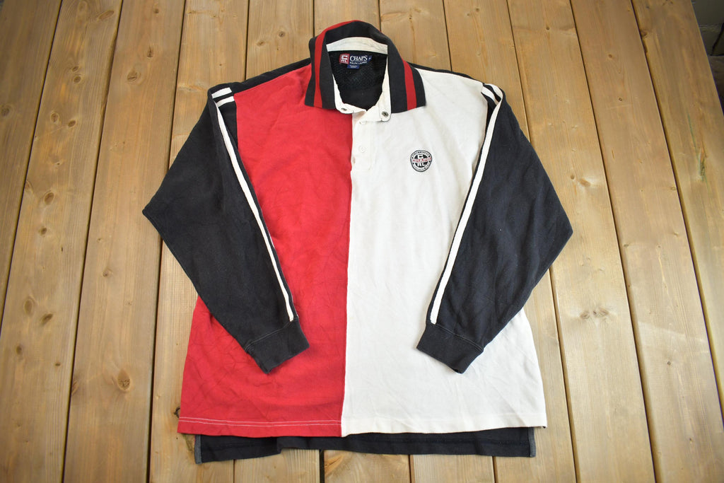 Vintage 1990s Chaps Ralph Lauren Rugby Sweater - XL