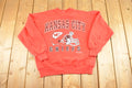 Vintage 1990s Kansas City Chiefs Crewneck Sweatshirt Men's M / 90s NFL Football / Sportswear / Gridiron / Super Bowl