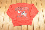 Vintage 1990s Kansas City Chiefs Crewneck Sweatshirt Men's M / 90s NFL Football / Sportswear / Gridiron / Super Bowl