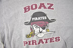 Vintage 1990s Boaz Pirates Crewneck Sweatshirt Size XL