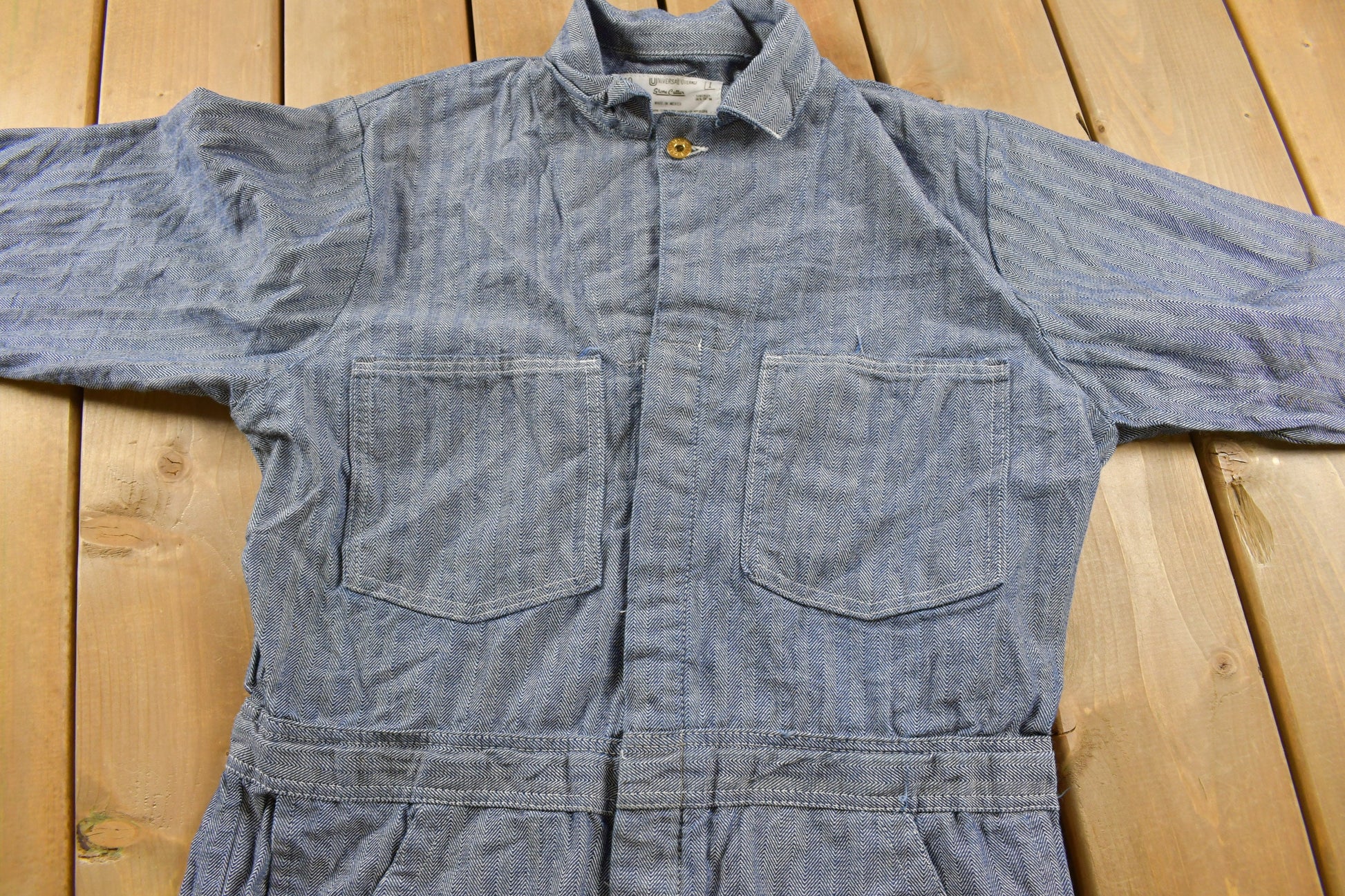 Vintage 1990s Stonecutter Universal Overall Jumpsuit Size 40