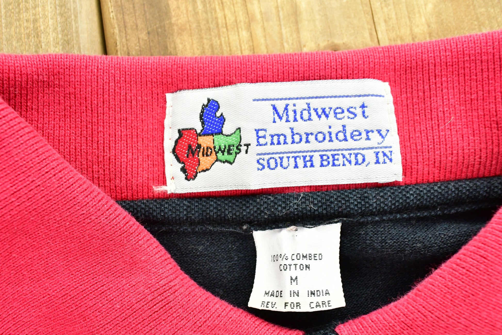 Vintage 1990s University of Youngstown State Collegiate Polo Shirt