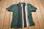 Vintage 1990s Tommy Hilfiger Striped Collared Shirt