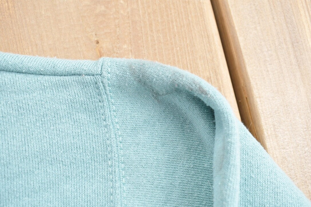 Vintage 1990s Stitchery Studio Birdhouse Theme Crewneck Sweater