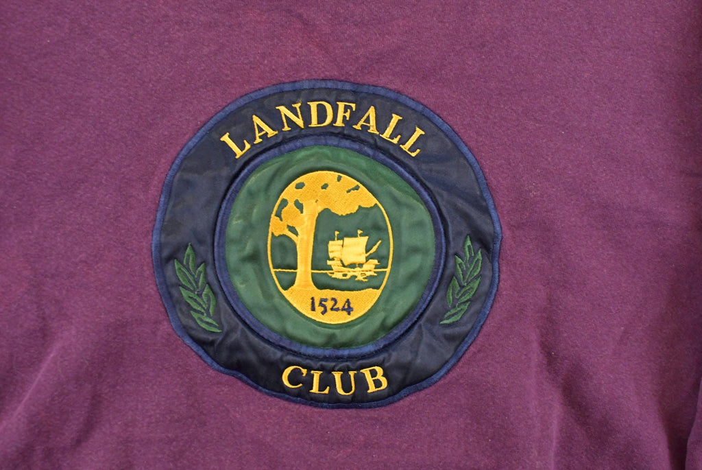 Vintage 1990s Landfall Country Club Golf Crewneck Sweatshirt Mens XL