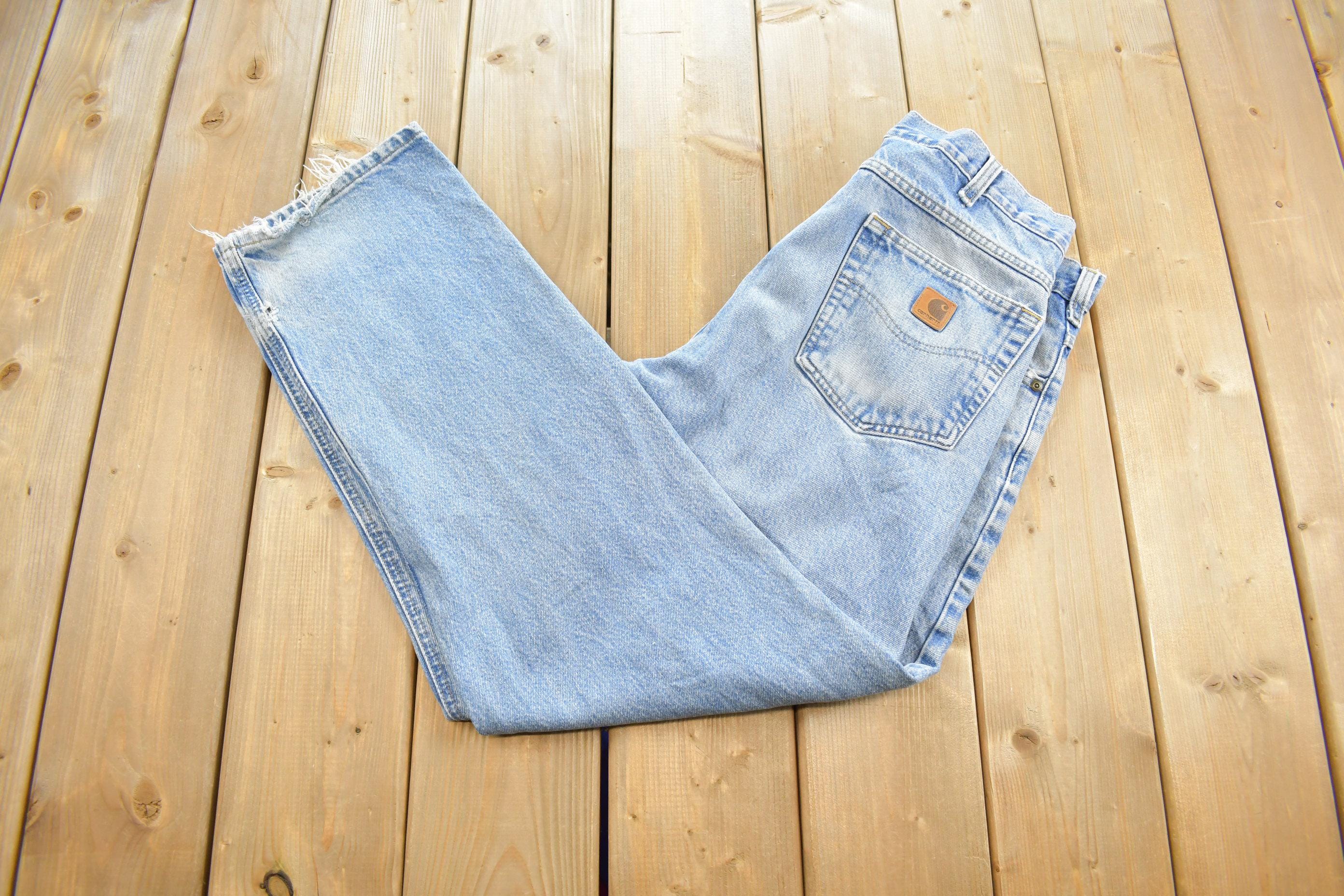 Vintage 1990s Carhartt Distressed Work Pants Size 36x32