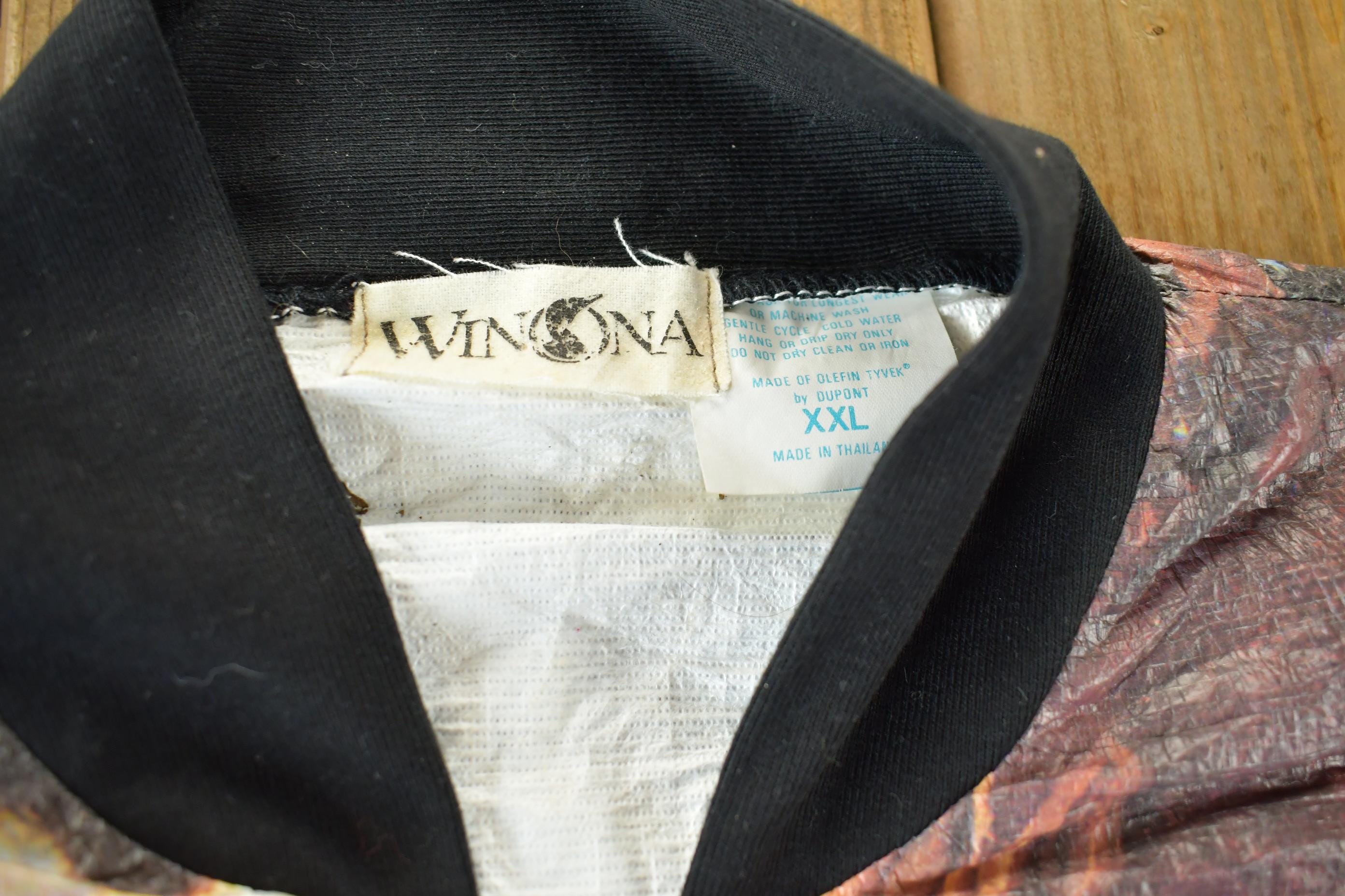 Vintage Horses Winona Tyvek By Dupont Windbreaker