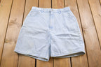 Vintage 1990s Lee Light Wash Jean Shorts 32 x 8