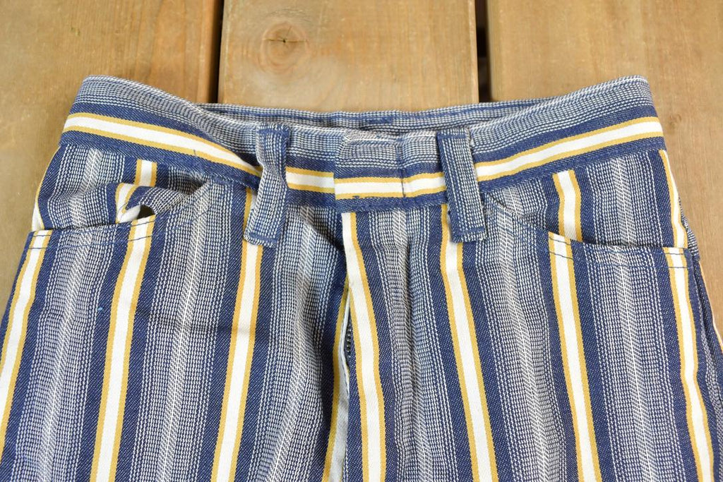 Vintage 1970s Billy The Kid Striped Pants
