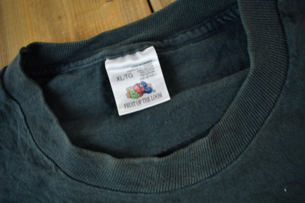 Vintage 1990s Metro Metropolitan Billiard Cafe Graphic T-Shirt