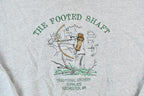 Vintage 1990s The Footed Shaft Archery Souvenir Heavyweight Crewneck Sweatshirt