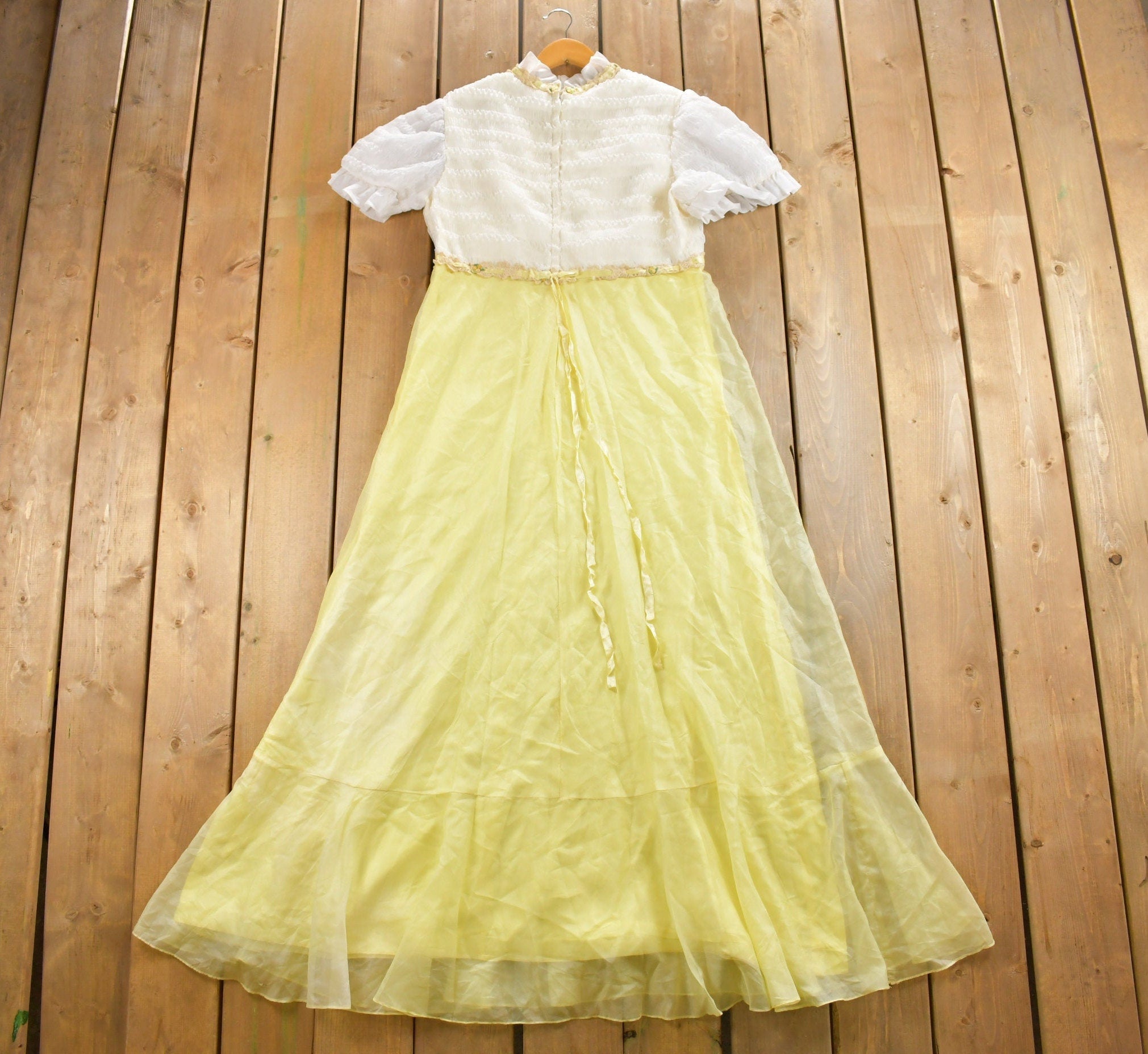 Vintage 1950s Prairie Dress
