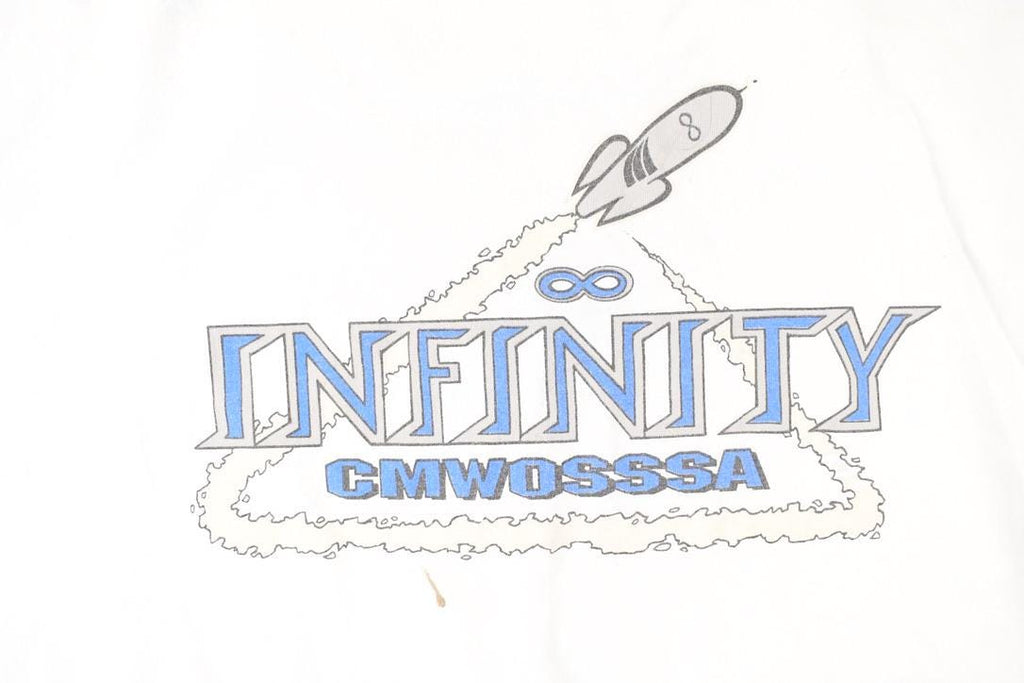 Vintage 1990s Infinity Rockets Souvenir Travel T-Shirt Men's M
