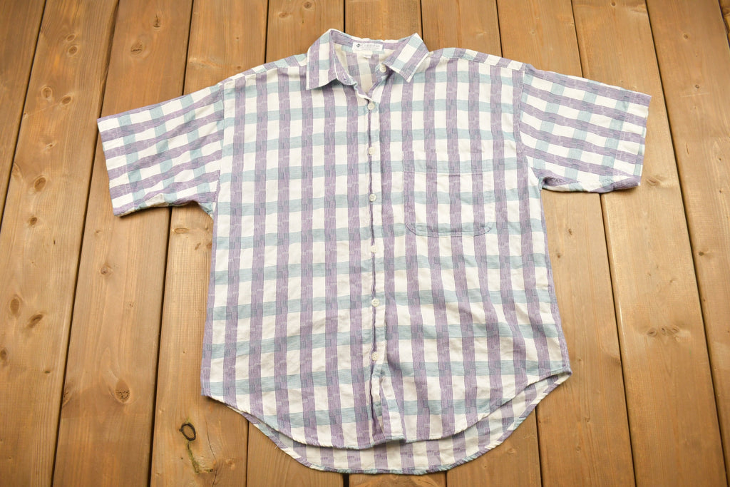 Vintage 1980s Columbia Button Up Shirt