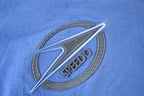 Vintage 1990s Speedo Rubber Patch Souvenir Crewneck Sweatshirt Made In USA