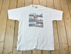 Vintage 1990s Nesbit Construction inc. Londesboro Ontario Single Stitch Graphic T-Shirt