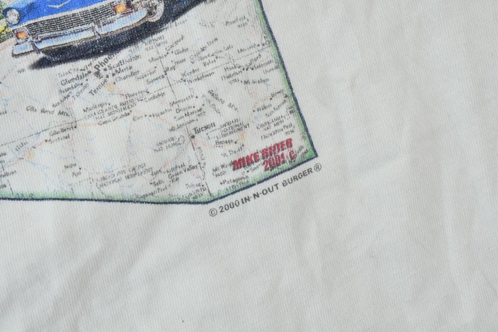 Vintage 2000 In-N-Out Burger California Promo T-Shirt