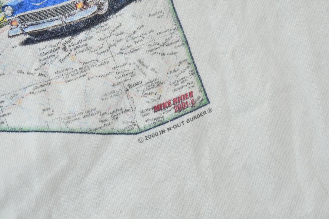 Vintage 2000 In-N-Out Burger California Promo T-Shirt