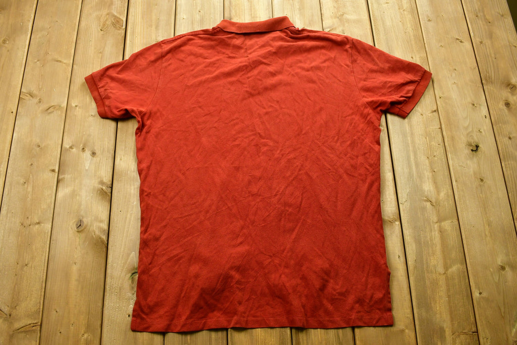 Vintage 1990s Polo Ralph Lauren Small Pony Collared T-Shirt , 90s , Streetwear , Vintage Golf Shirt , Brand and Logo