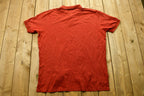 Vintage 1990s Polo Ralph Lauren Small Pony Collared T-Shirt , 90s , Streetwear , Vintage Golf Shirt , Brand and Logo