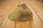 Vintage 1953 Military Pile Field Cap Hat Size 7 1