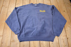 Vintage 1990s Youth Embroidered Crewneck Sweatshirt Made In USA