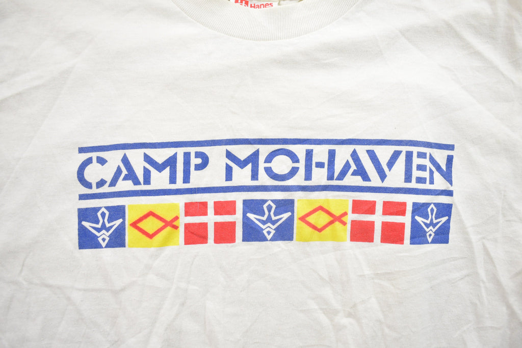 Vintage 1990s Camp Mohaven Hanes Heavyweight Graphic T Shirt