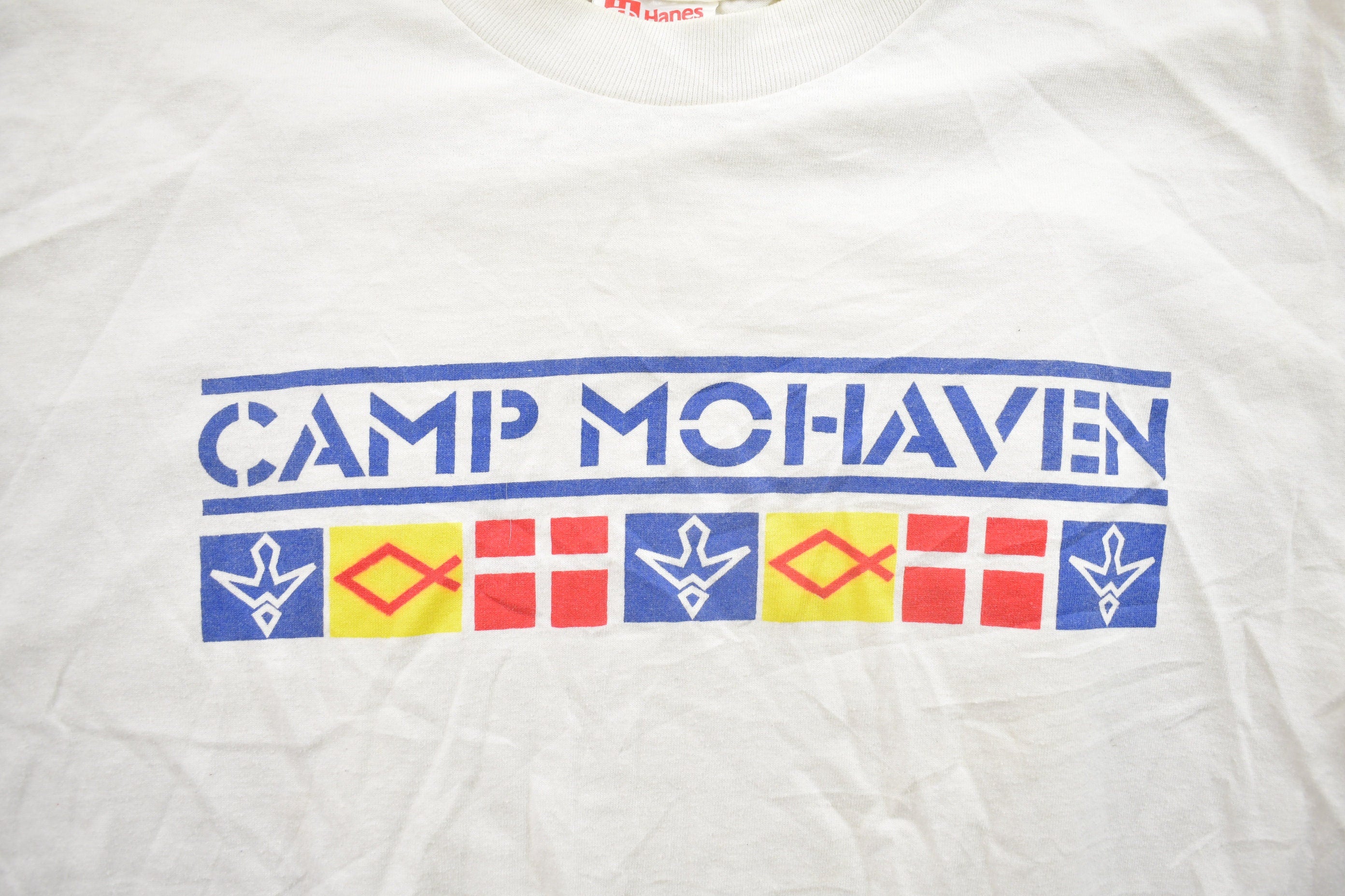 Vintage 1990s Camp Mohaven Hanes Heavyweight Graphic T Shirt