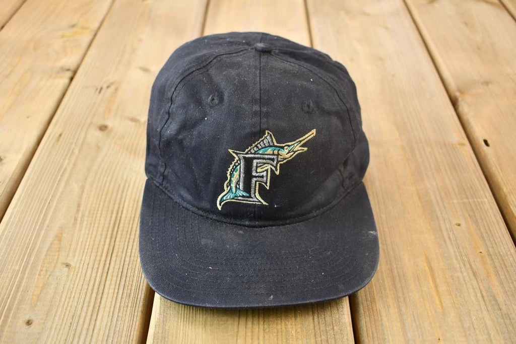 Vintage 1990s Florida Marlins MLB Snap Back Hat