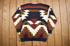 Vintage 1980s Adrienne Vittadini Woman Knitted Cardigan Sweater