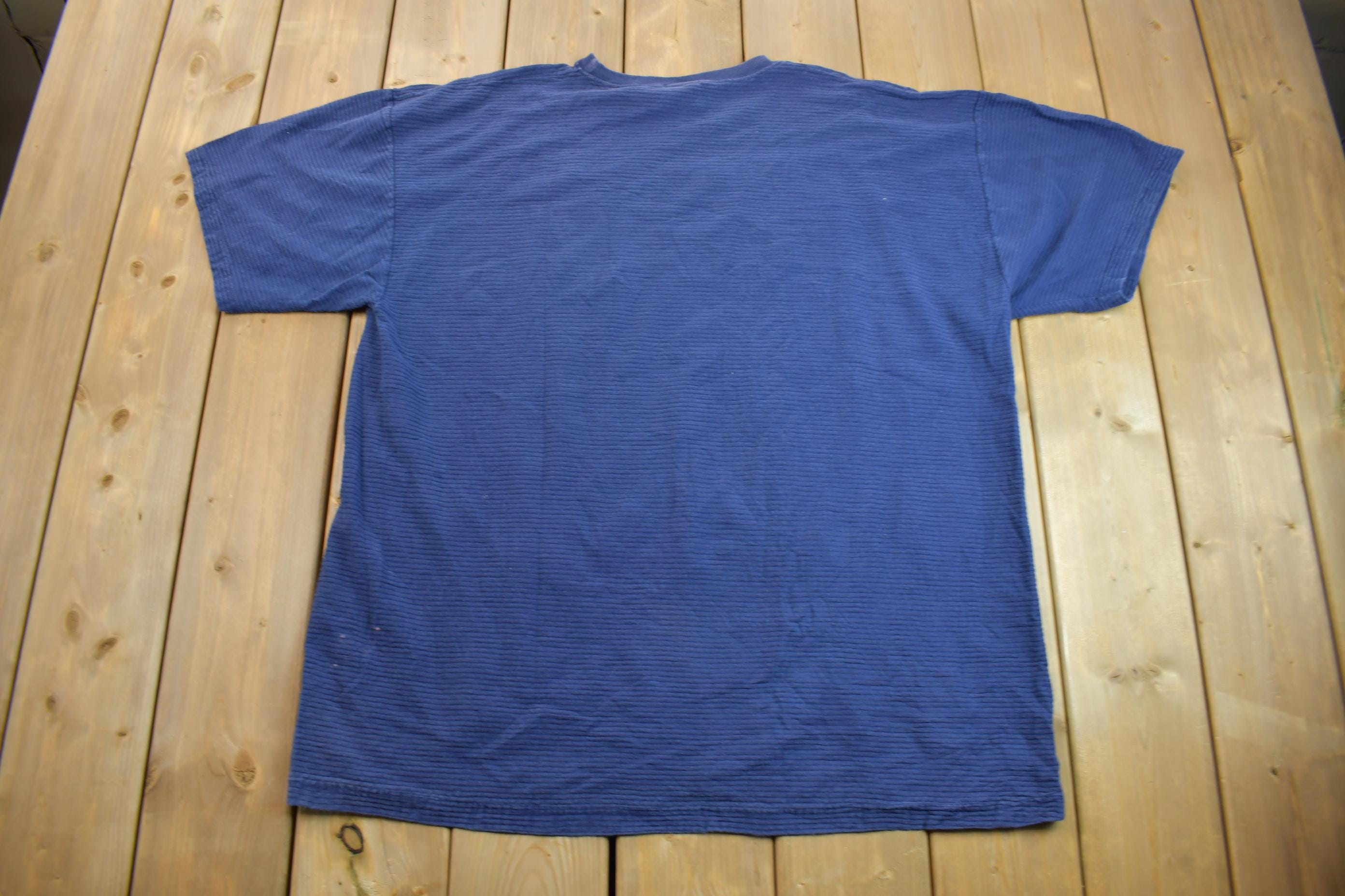 Vintage 1990s Disney Store Mickey Mouse Graphic T-Shirt  Striped  Size XXL  90s Disney