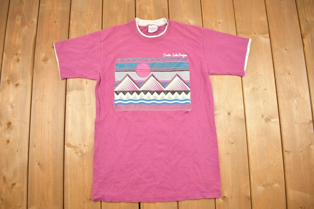 Vintage 1990s Lake Oregon Souvenir T Shirt