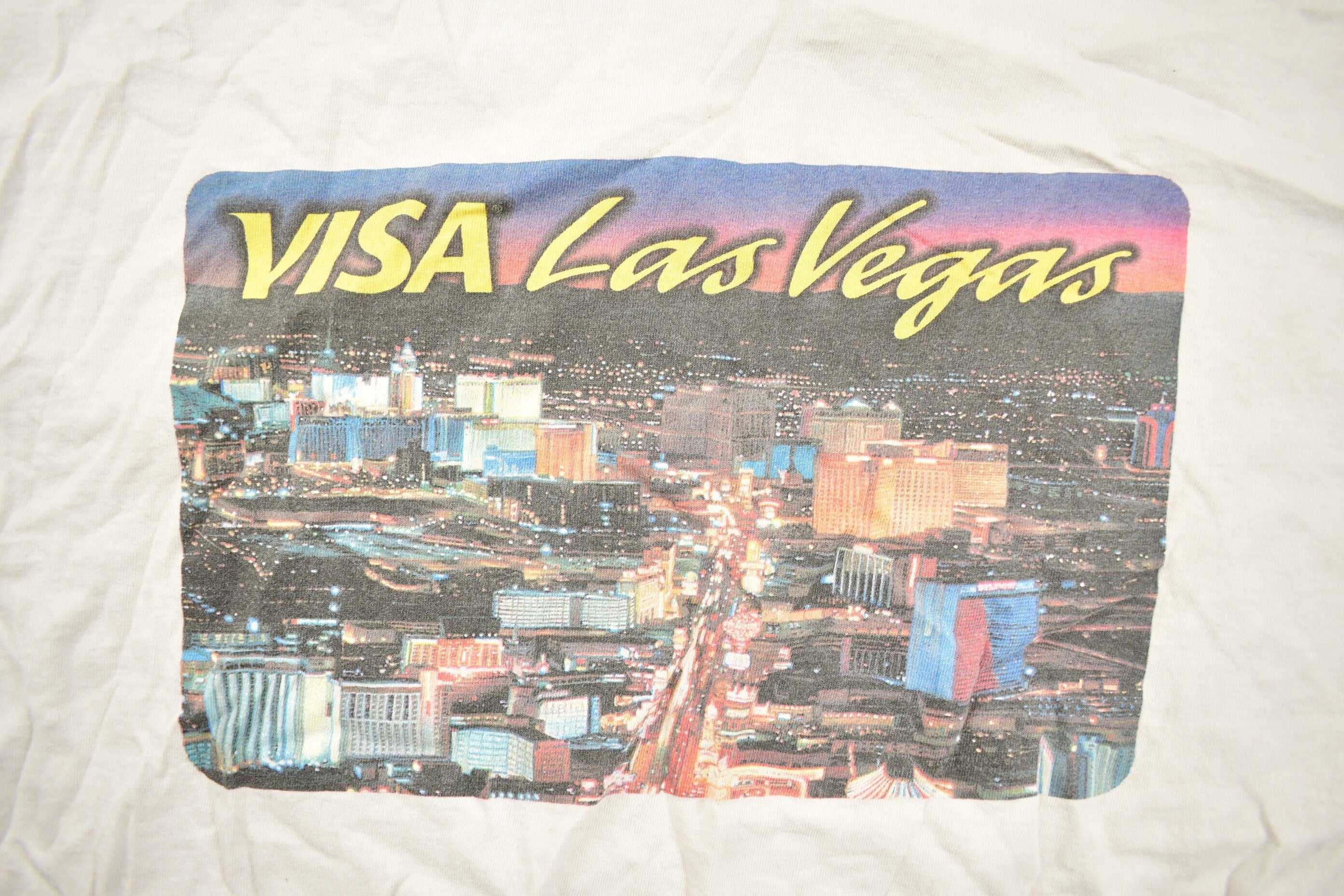 Vintage 1990s VISA Las Vegas Souvenir T Shirt
