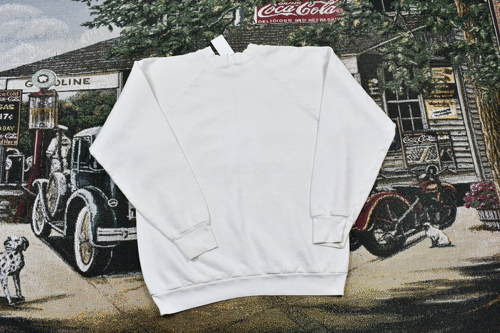 Vintage 1990s Gambling Casino Theme Raglan Crewneck