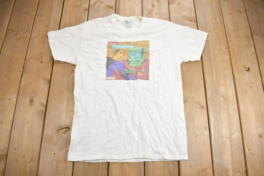 Vintage 2001 Flex Choice Graphic T Shirt