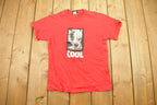 Vintage 1990s COOL T Shirt With Pocket For Photo